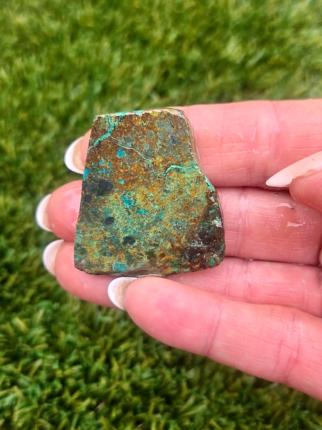Globe Chrysocolla Slab Bundle -14