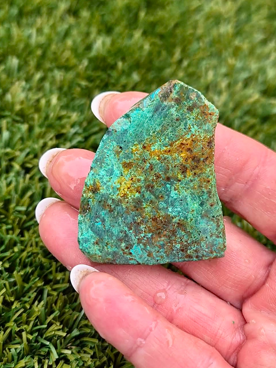 Globe Chrysocolla Slab Bundle -16