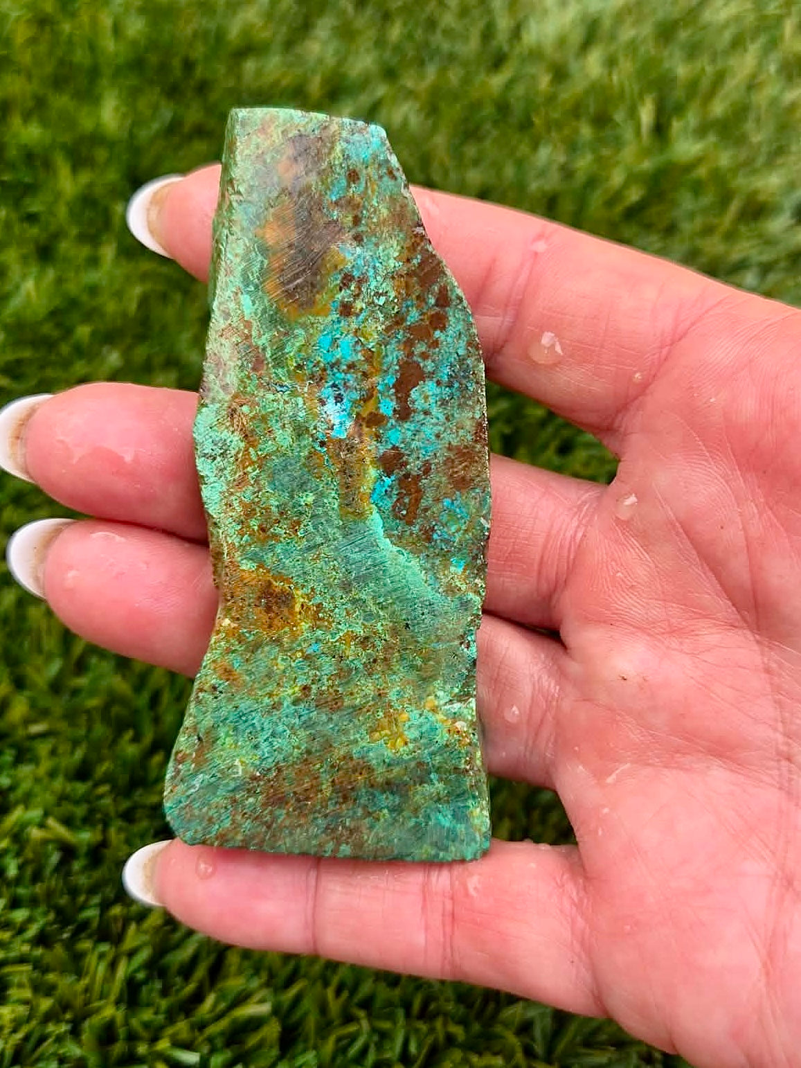 Globe Chrysocolla Slab Bundle -17