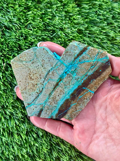 Globe Chrysocolla Slab 12-16