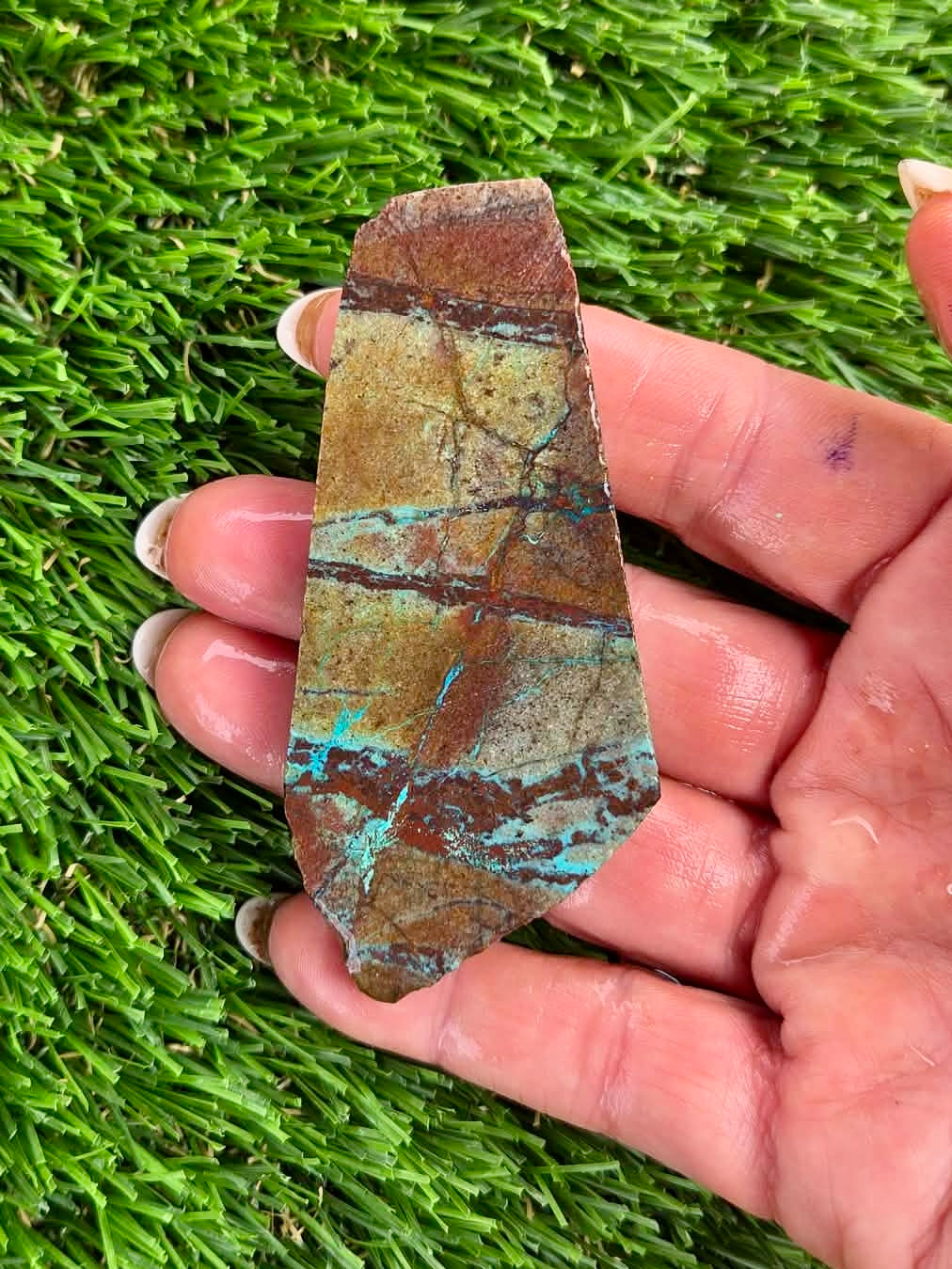 Globe Chrysocolla Slab Bundle -44