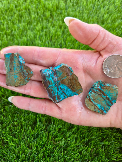 Globe Chrysocolla Slab Bundle -91