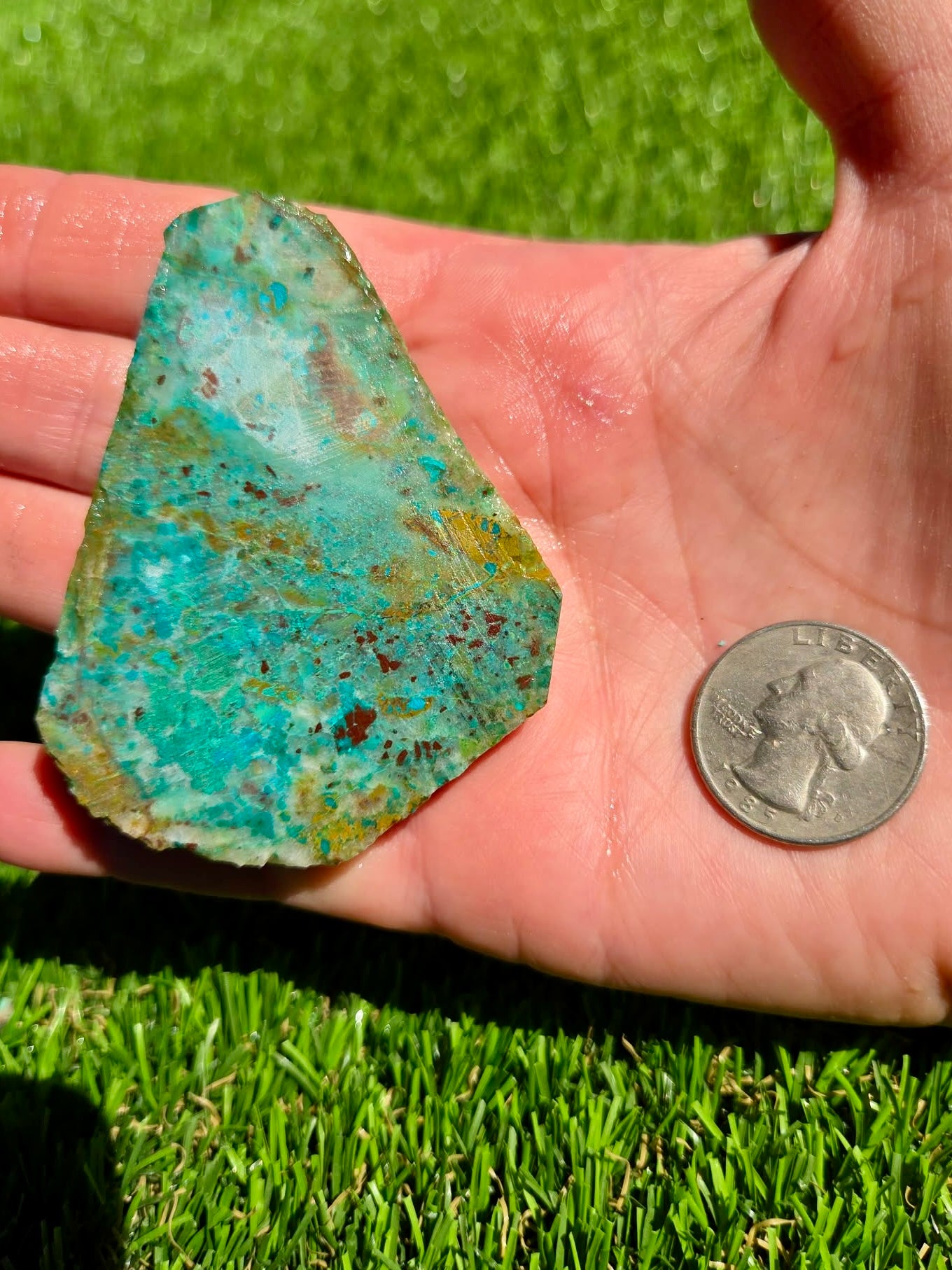 Globe Chrysocolla Slab Bundle -80