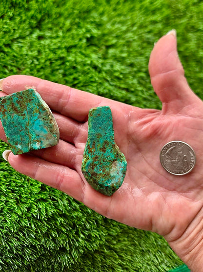 Globe Chrysocolla Slab Bundle -5
