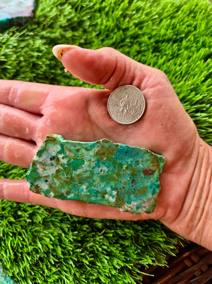 Globe Chrysocolla Slab 17-22