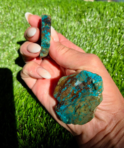 Globe Chrysocolla Slab Bundle -89