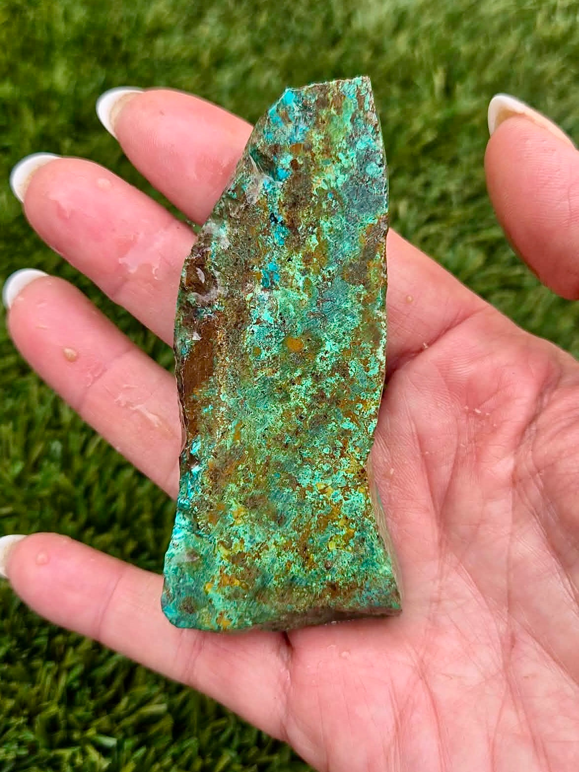 Globe Chrysocolla Slab Bundle -17