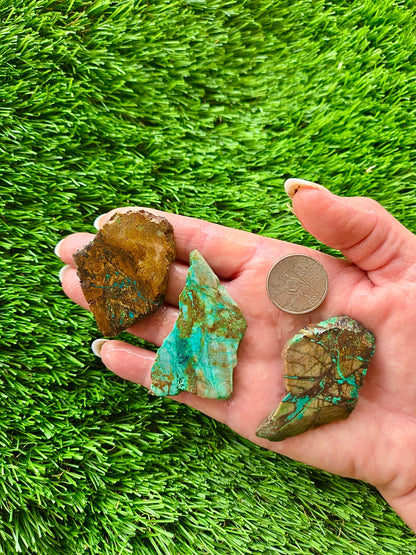 Globe Chrysocolla Slab Bundle -56