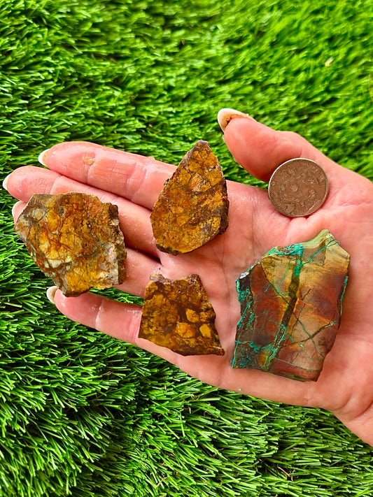 Globe Chrysocolla Slab Bundle -60