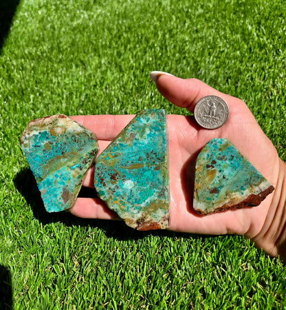 Globe Chrysocolla Slab Bundle -80