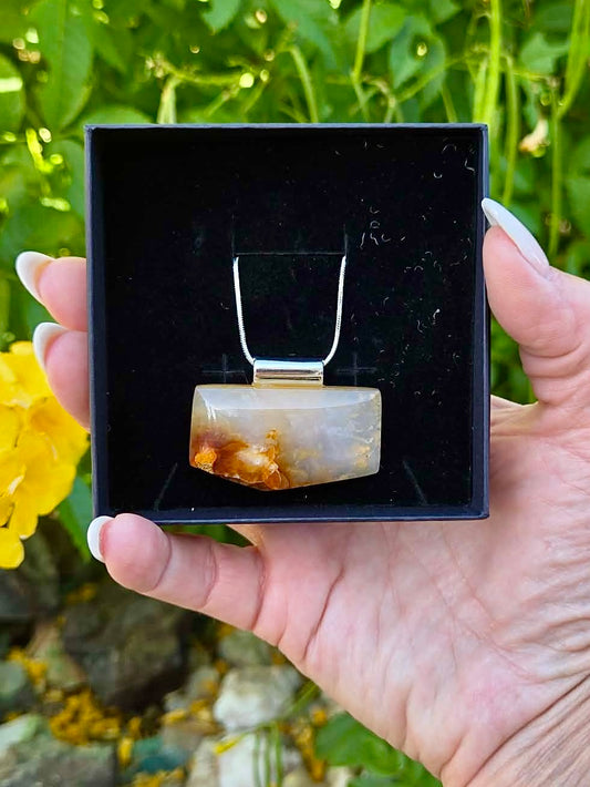 Earthly Cab Necklace-N28