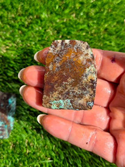 Globe Chrysocolla Slab Bundle -34