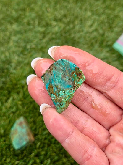 Globe Chrysocolla Slab Bundle -6