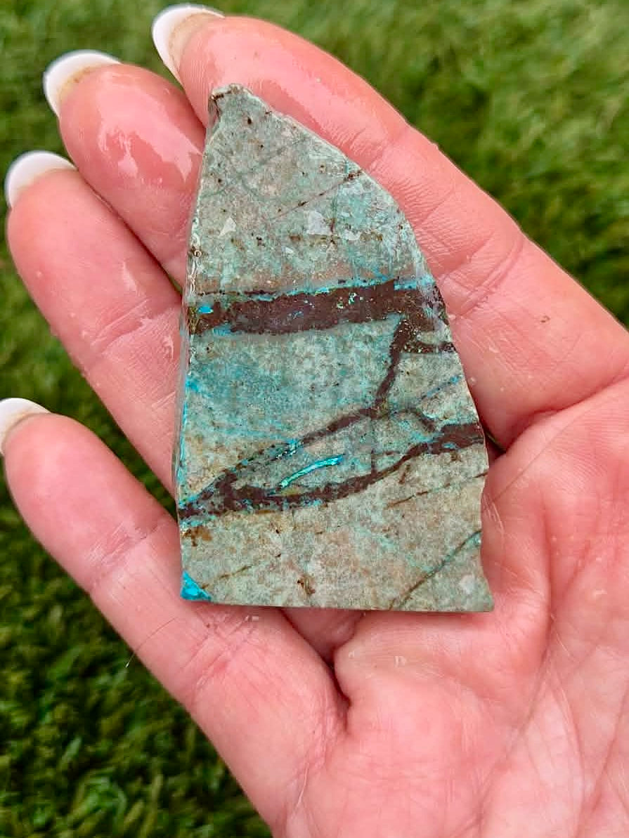 Globe Chrysocolla Slab Bundle -7