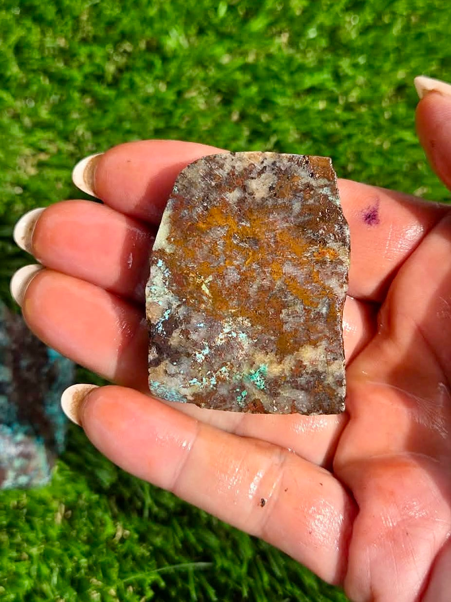 Globe Chrysocolla Slab Bundle -34