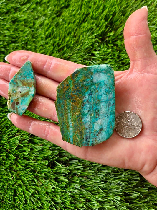 Globe Chrysocolla Slab Bundle -41
