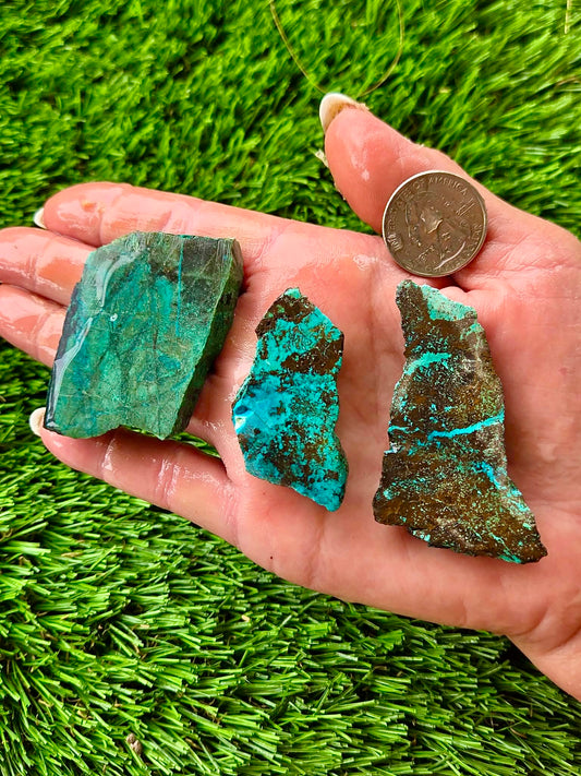 Globe Chrysocolla Slab Bundle -66