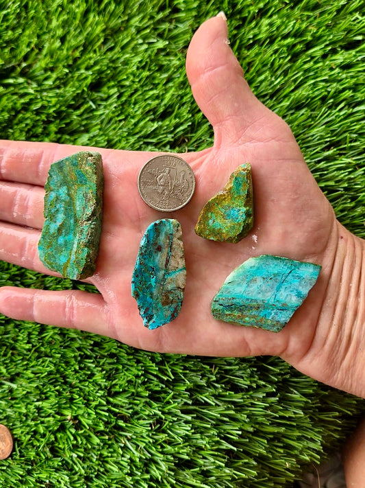 Globe Chrysocolla Slab Bundle -45