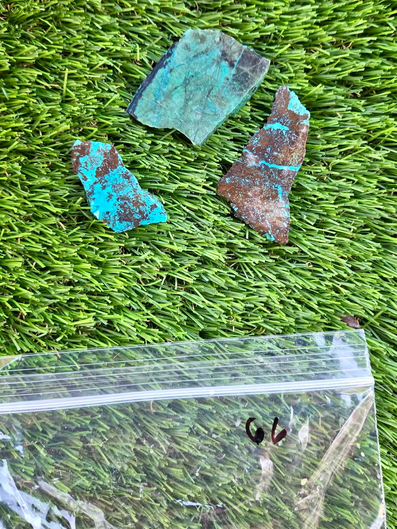 Globe Chrysocolla Slab Bundle -66