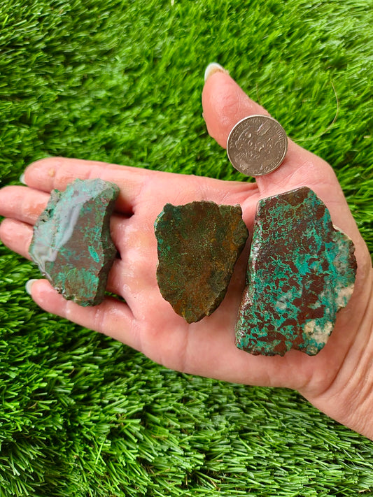 Globe Chrysocolla Slab Bundle -57