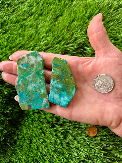 Globe Chrysocolla Slab Bundle -39