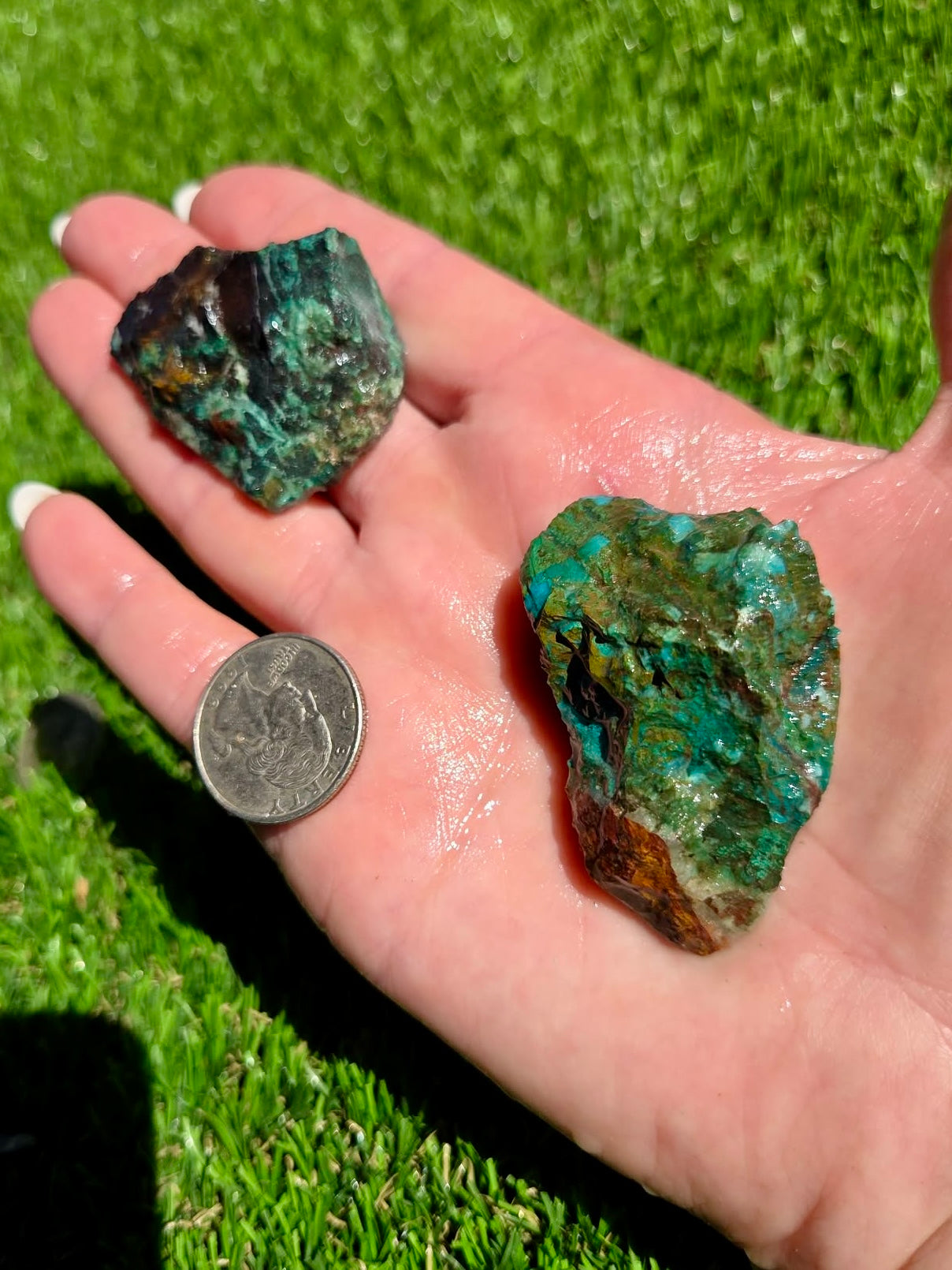 Globe Chrysocolla Slab Bundle -88