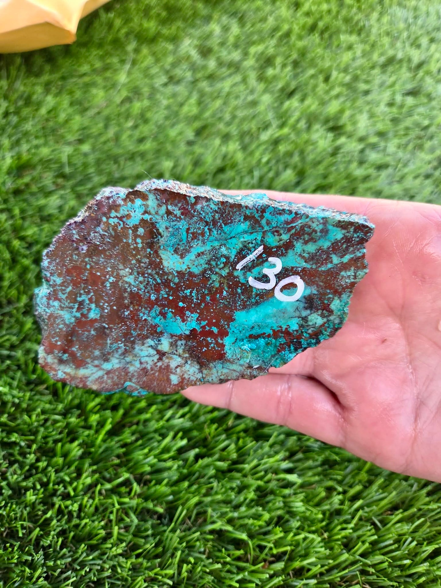 Globe Chrysocolla Slab 128-131