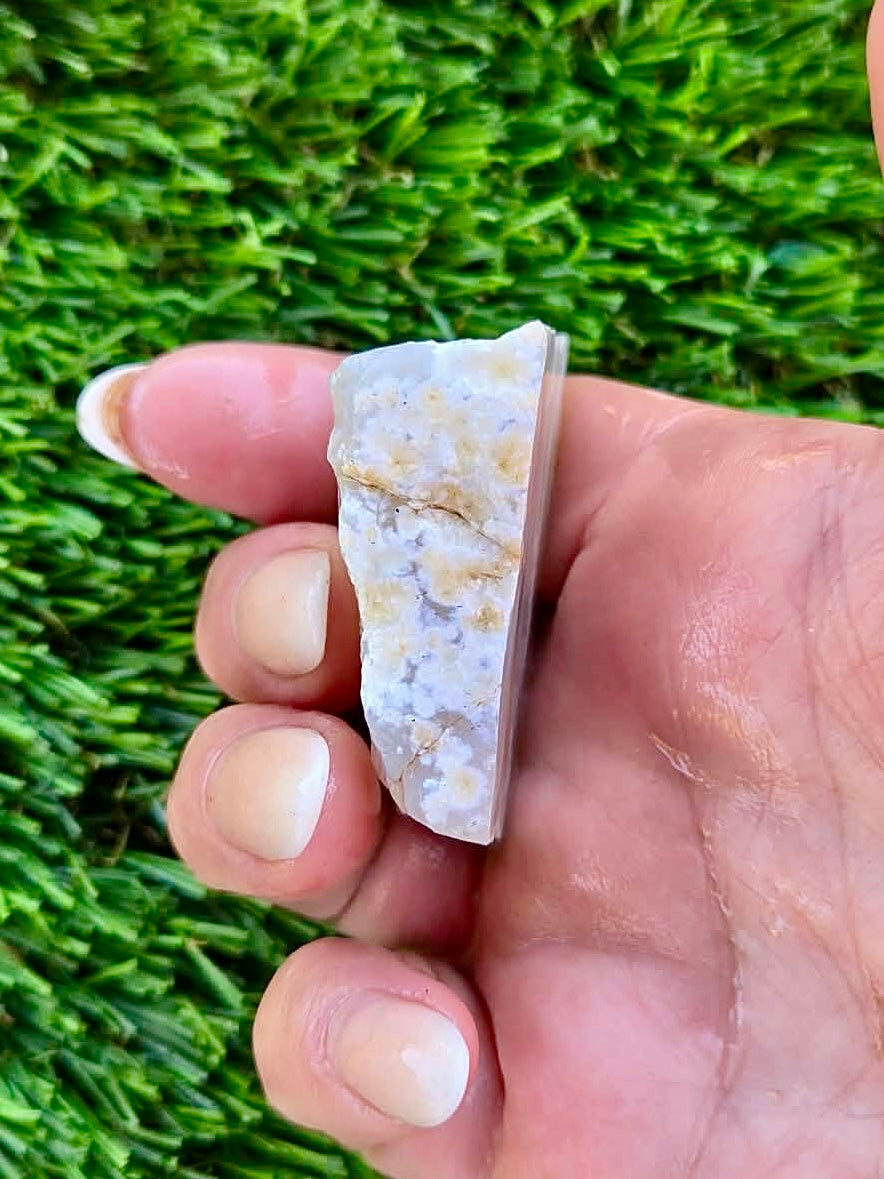 Luna Blue Agate Slab Bundle-71