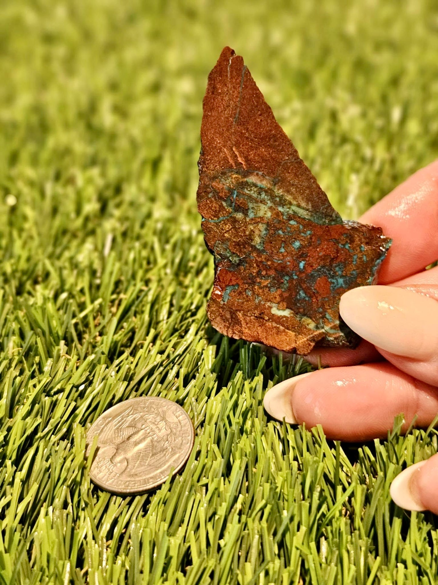 Globe Chrysocolla Slabs 67-72