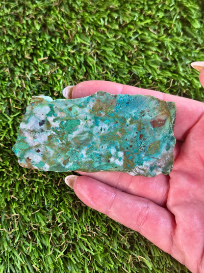 Globe Chrysocolla Slab A17-22