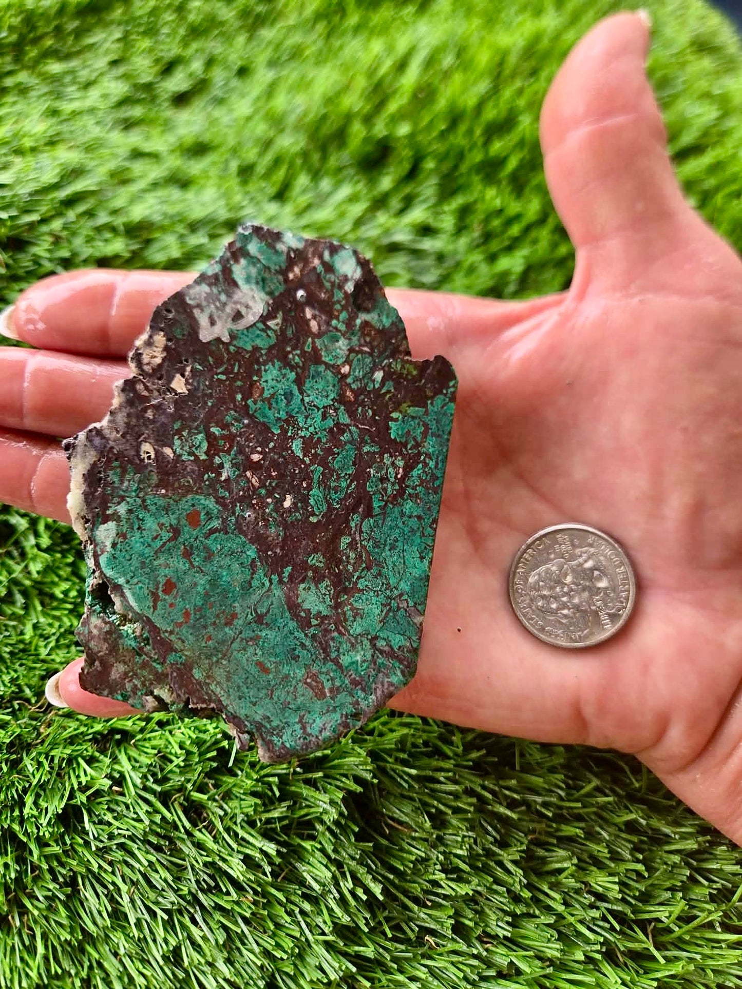 Globe Chrysocolla Slabs 37-40