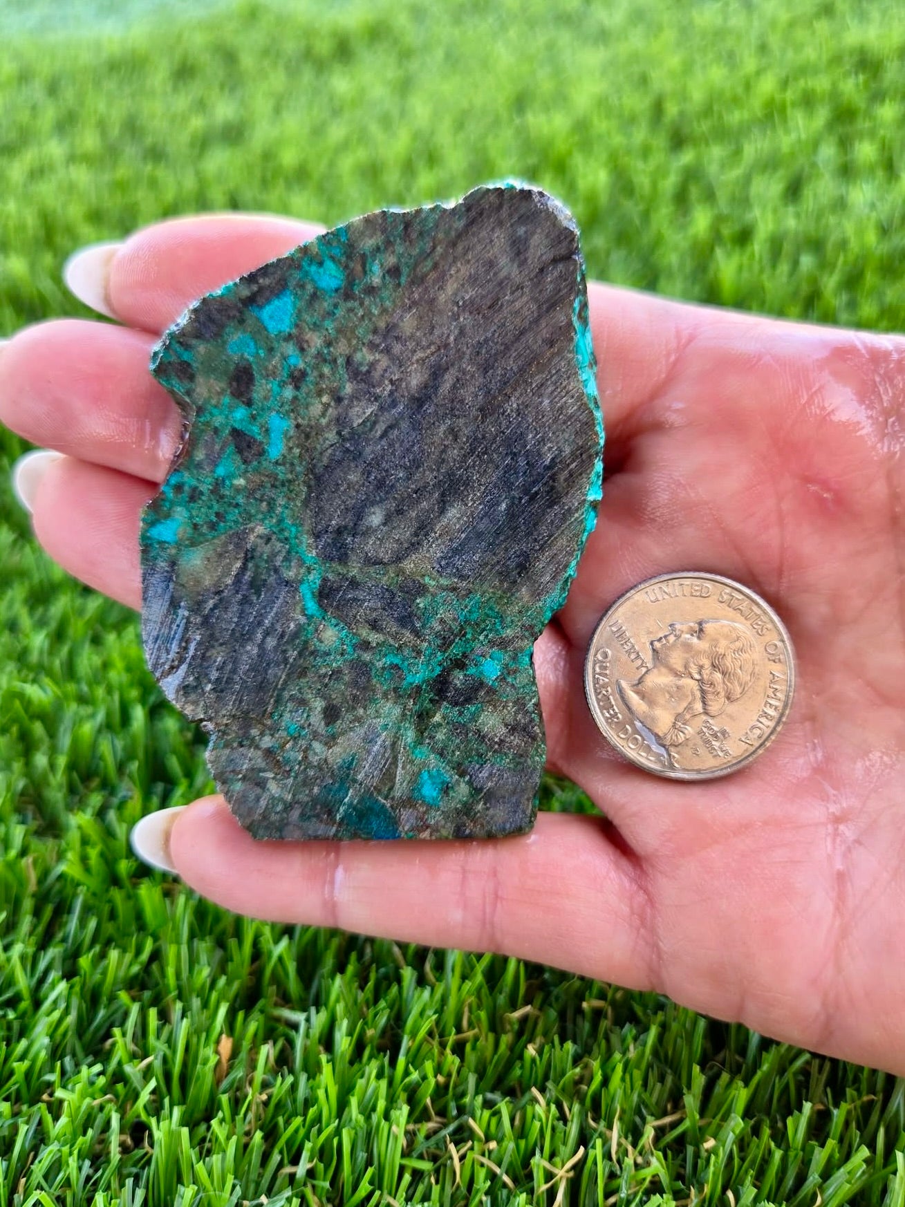 Globe Chrysocolla Slab Bundle -92
