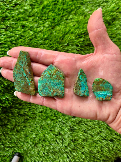Globe Chrysocolla Slab Bundle -15