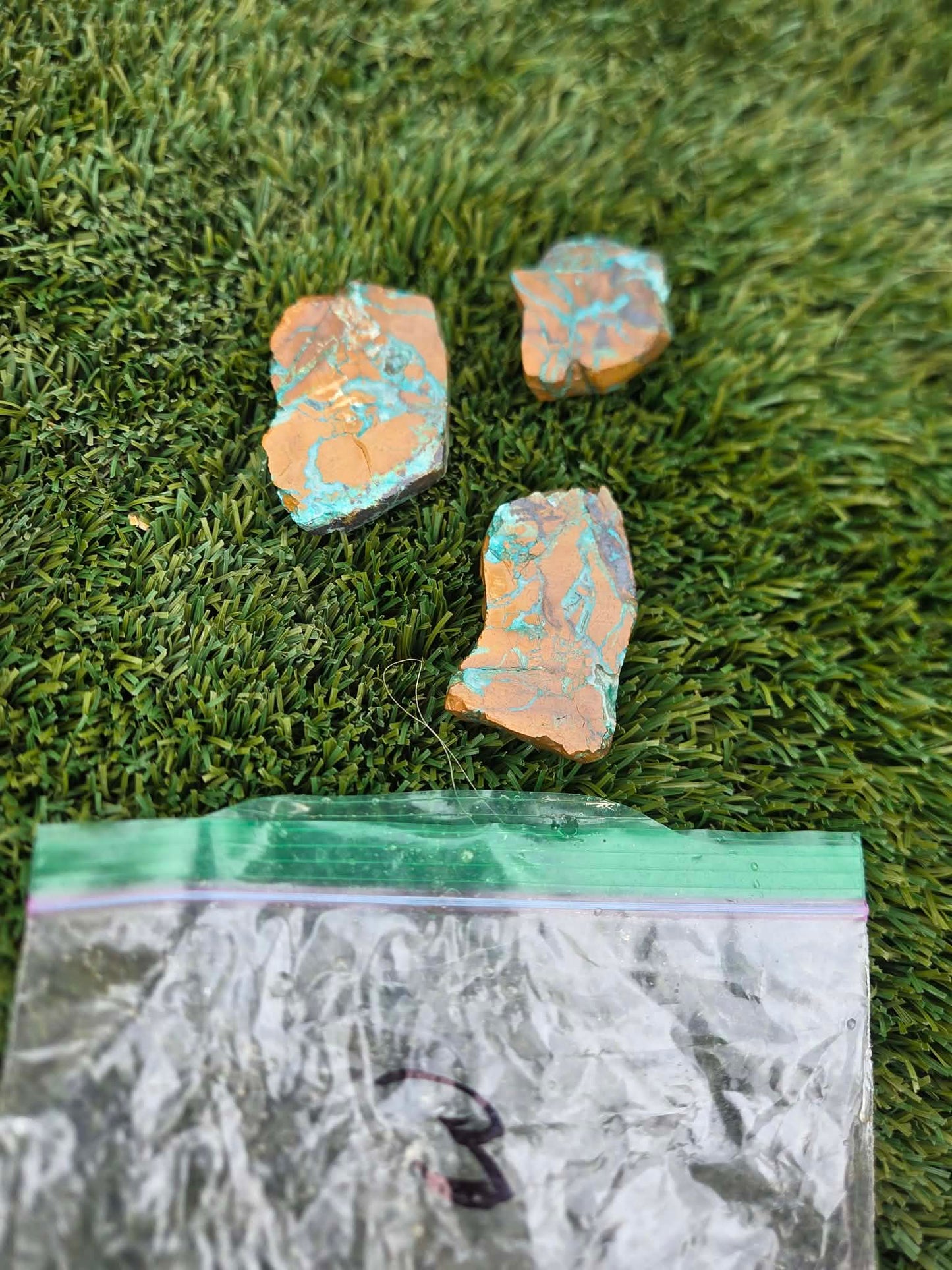 Globe Chrysocolla Slab Bundle -3