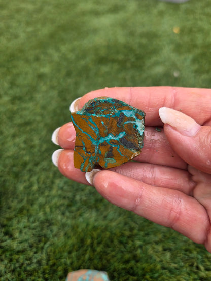 Globe Chrysocolla Slab Bundle -3