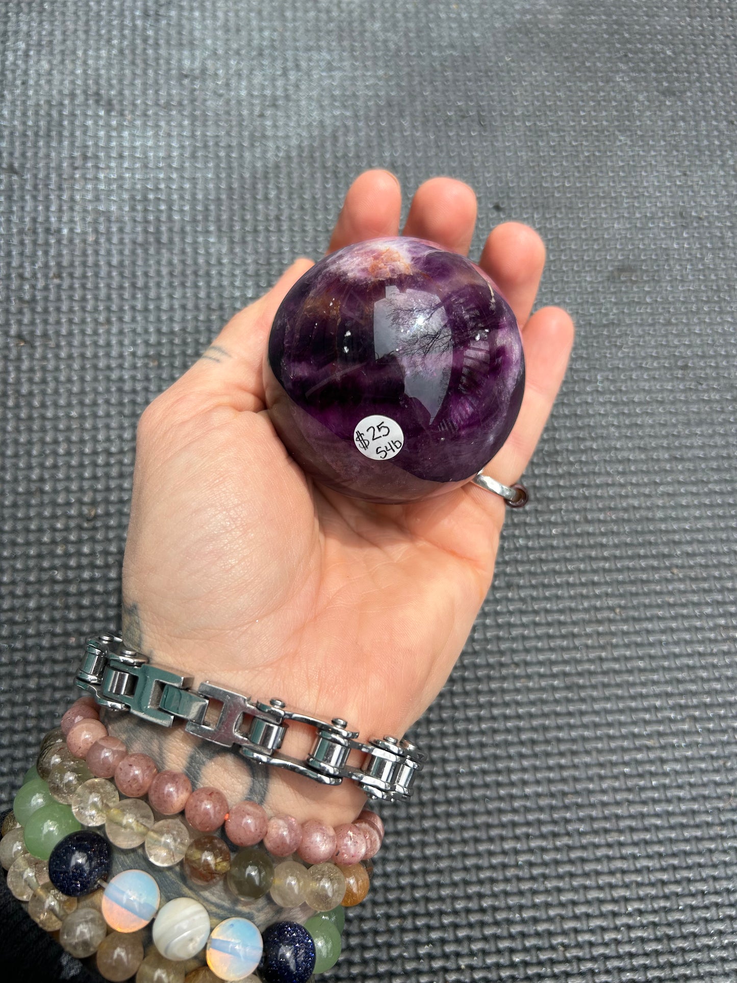 Purple Fluorite Sphere