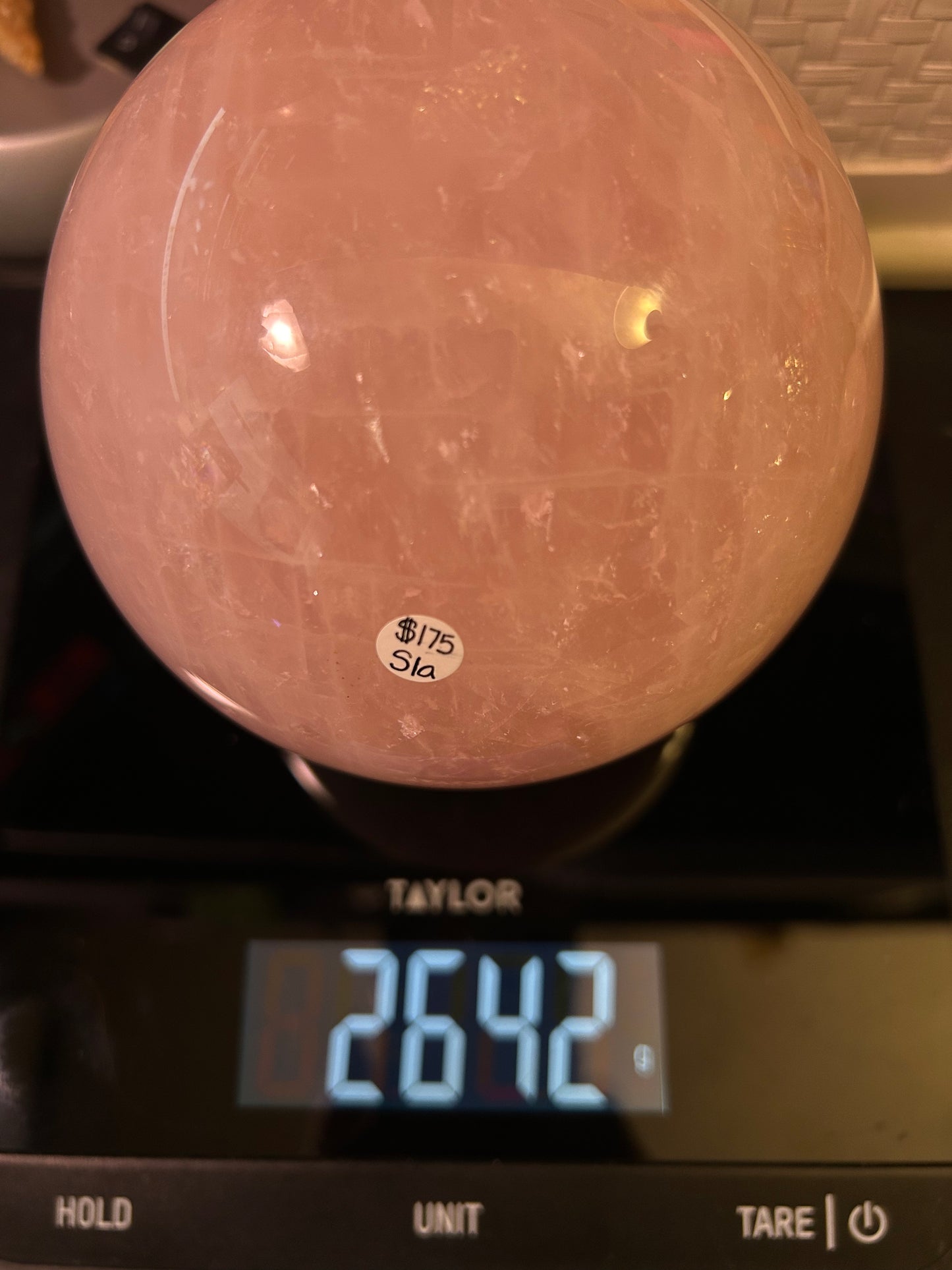 Stunning Natural Rose Quartz Crystal Spheres 304g-2642g