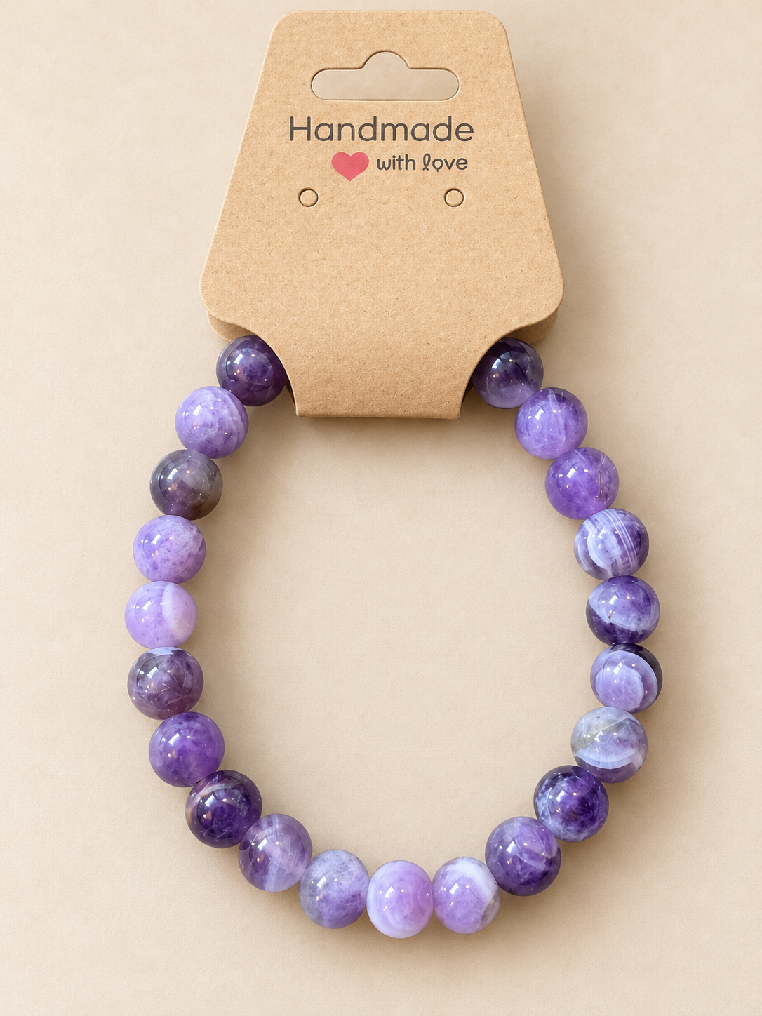 Chevron Amethyst bracelets