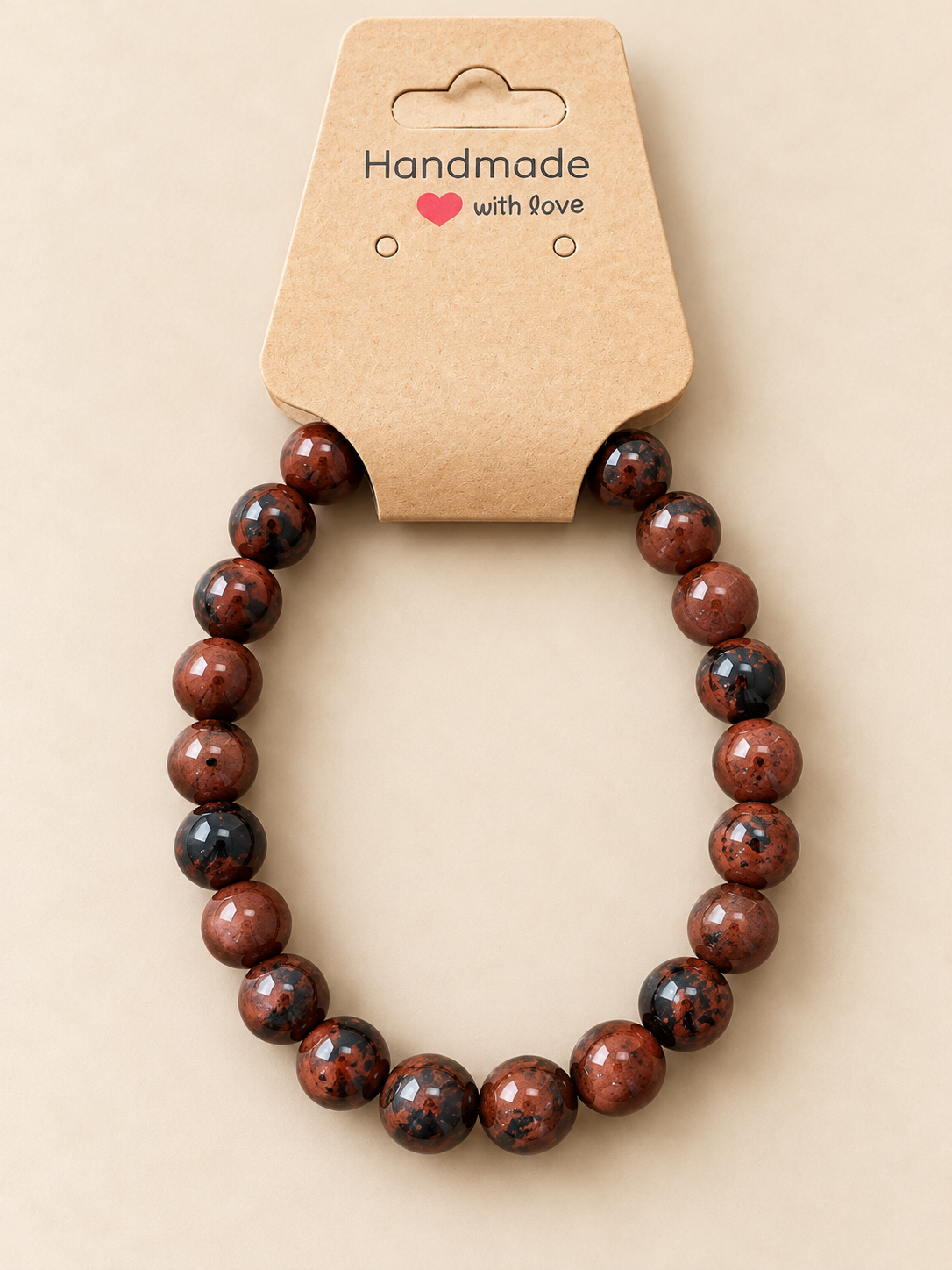 Mahogany Obsidian bracelets