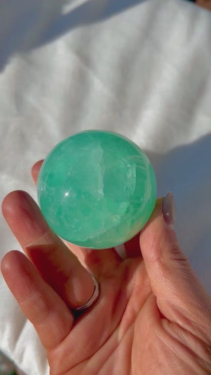 Colorful Fluorite Crystal Spheres 318g-634g